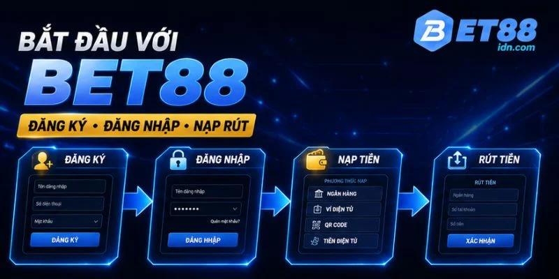 Bắt đầu với Bet88