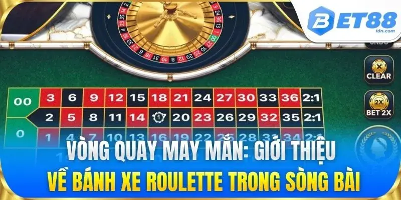 Vòng quay may mắn: Giới thiệu về bánh xe Roulette trong sòng bài